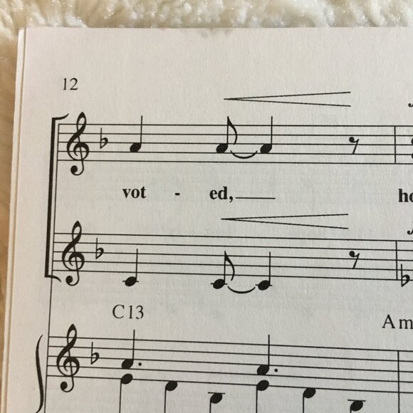 5/$25 'Hopelessly Devoted To You' Grease Vocal Arrangement Music Sheets - Picture 3 of 3